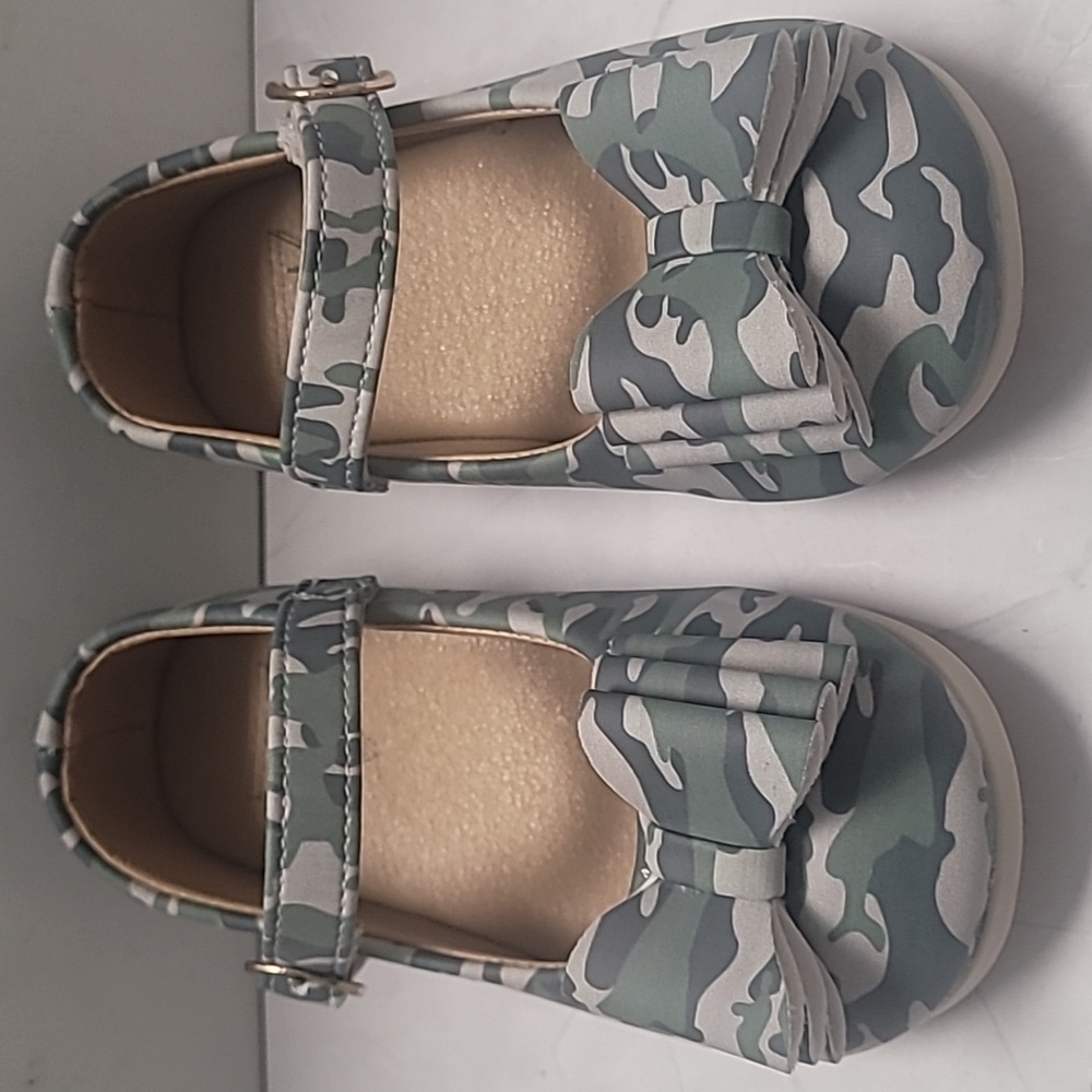 Stylish Camouflage Mary Jane Dress Shoes